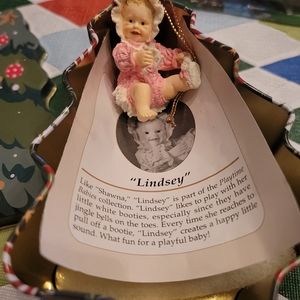 Vinrage Ashton Drake Heirloom Ornament BABY LINDSEY